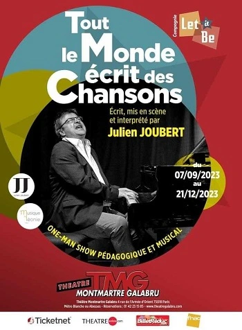 Tout le monde écrit des chansons – Théâtre Montmartre Galabru – Paris