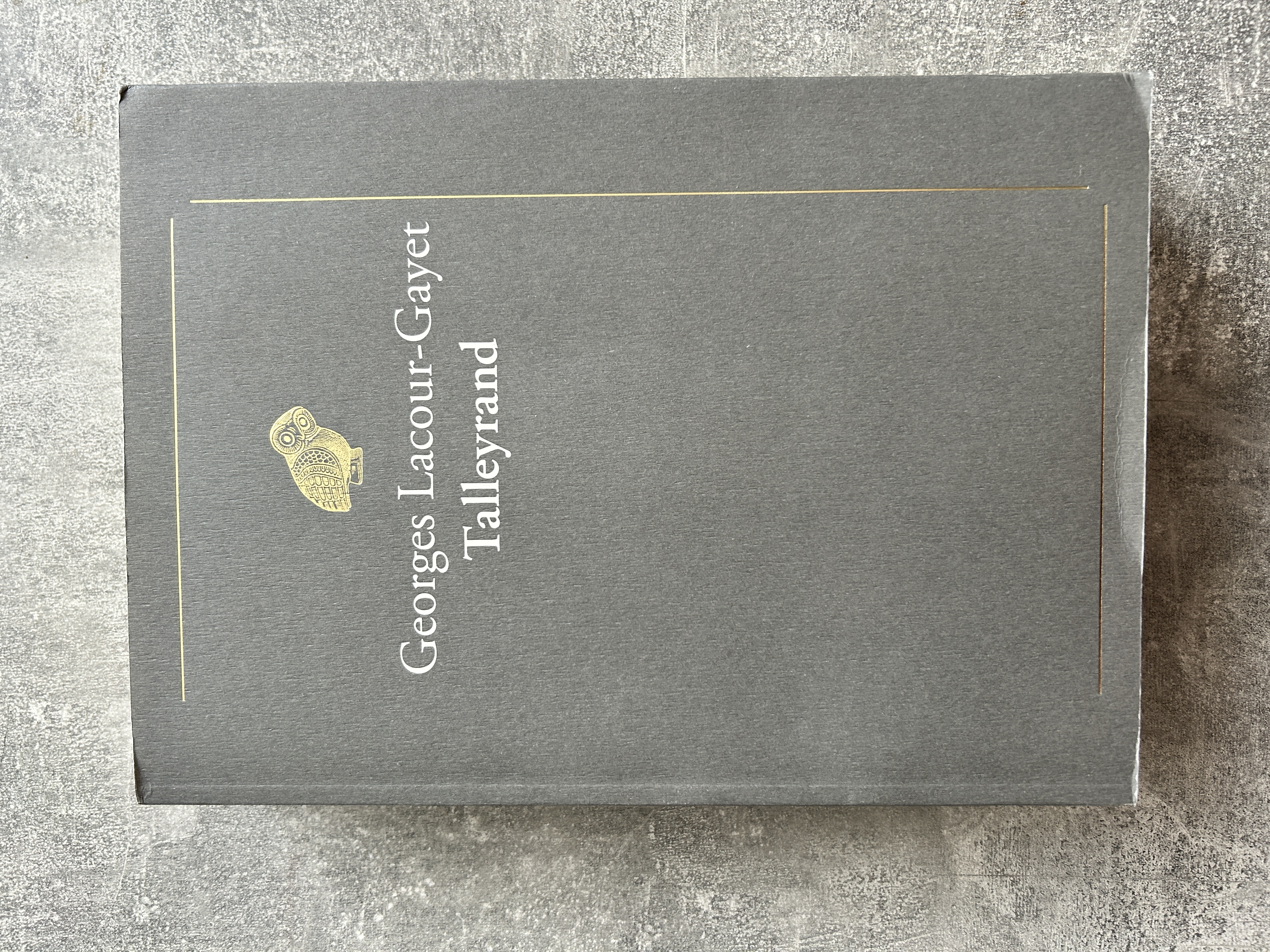 Talleyrand / Georges LACOUR-GAYET / Belles Lettres