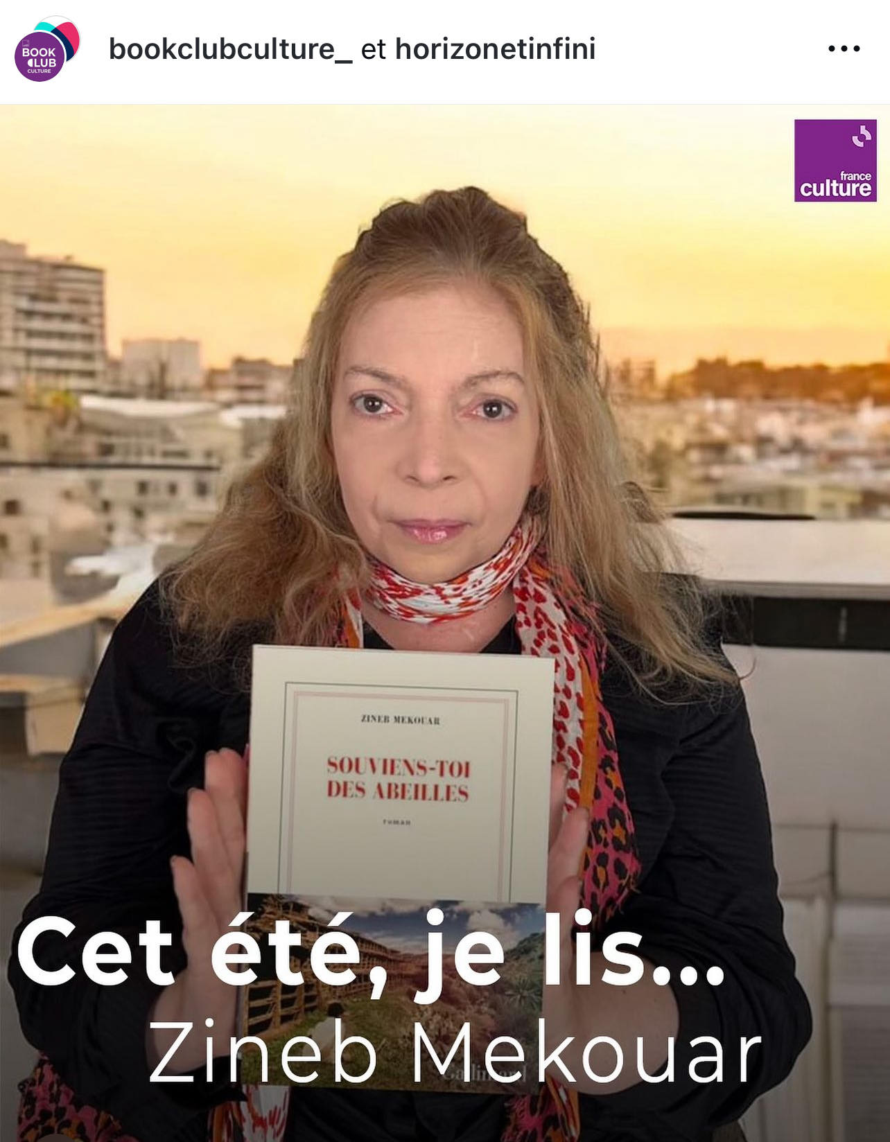 Book Club : Souviens toi des abeilles / Zineb Mekouar / Gallimard