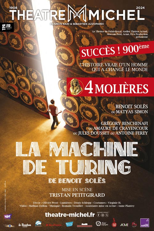 La Machine de Turing / Théâtre Michel 