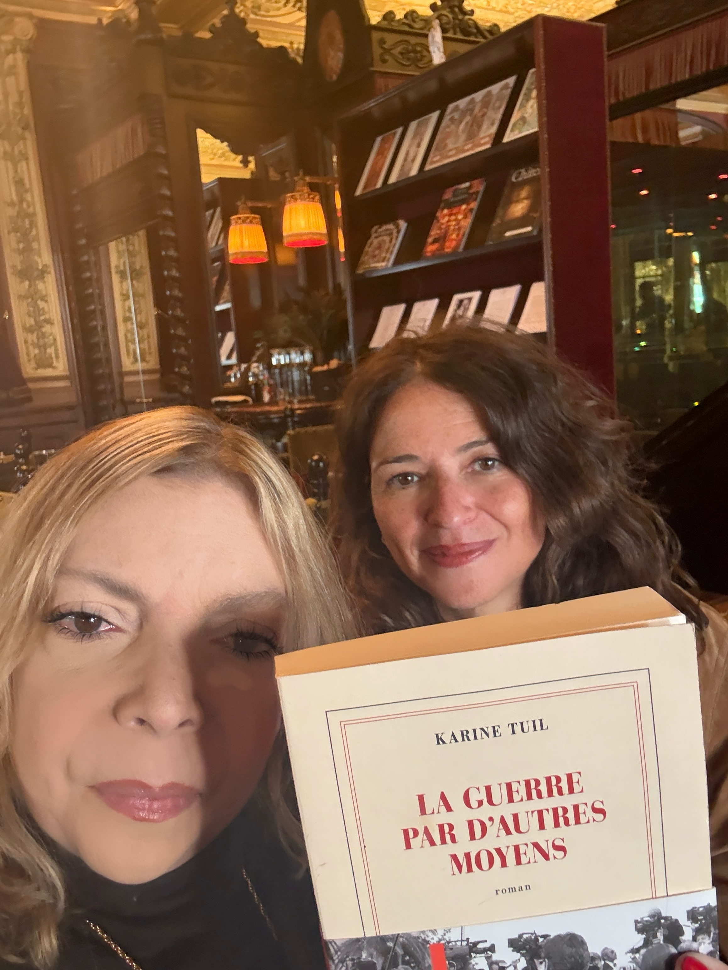 Un café avec Karine Tuil