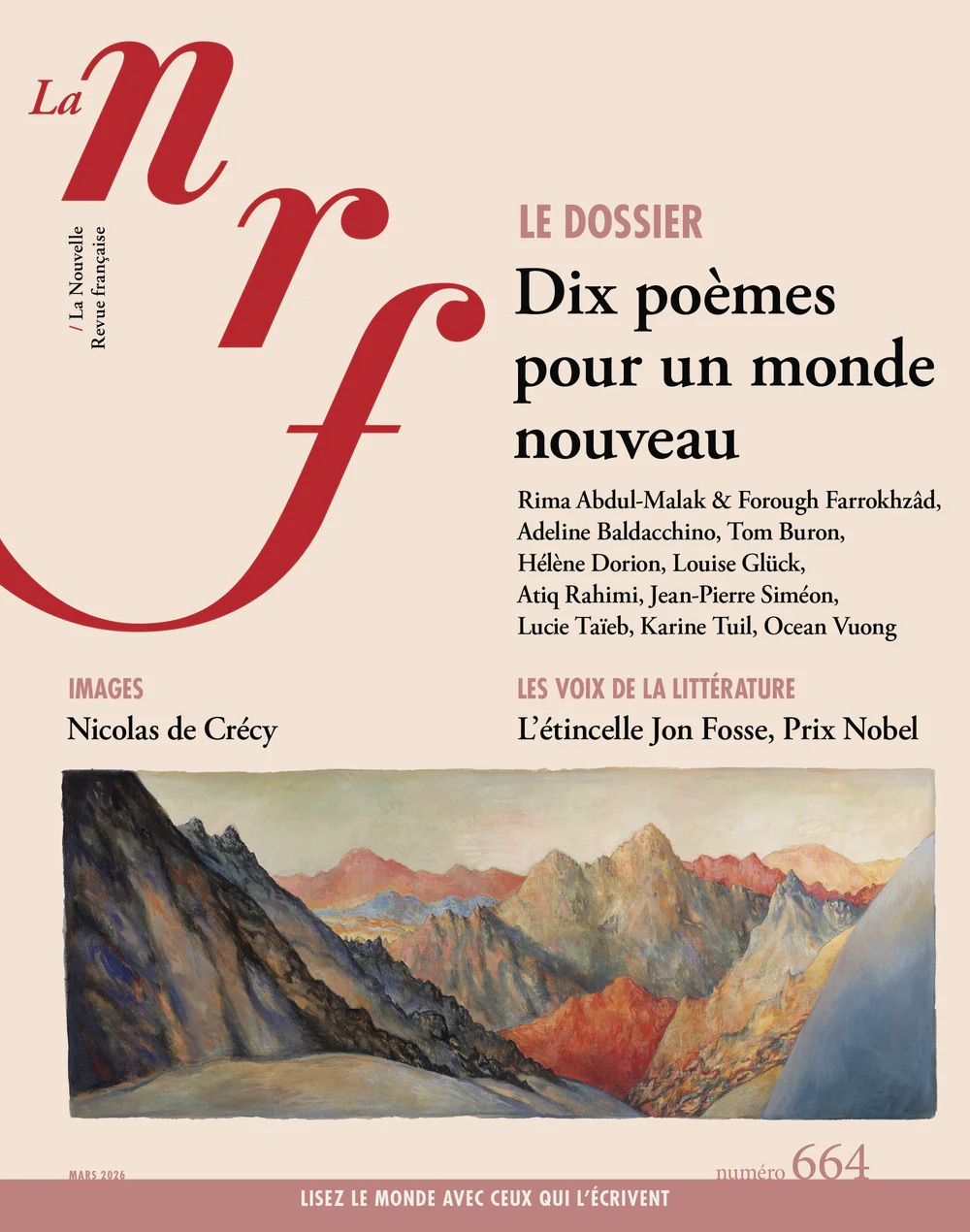 La NRF, une conversation avec Olivia Gesbert.